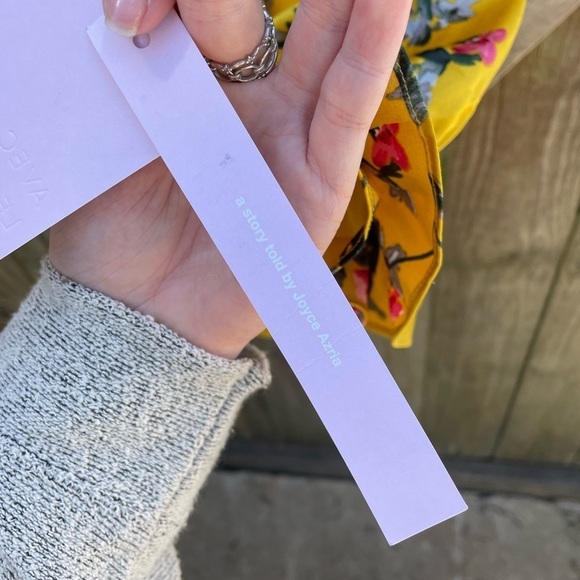 Avec Les Filles Marigold Mustard Yellow Floral Ruffle Detail Mini Dress - Picture 5 of 16